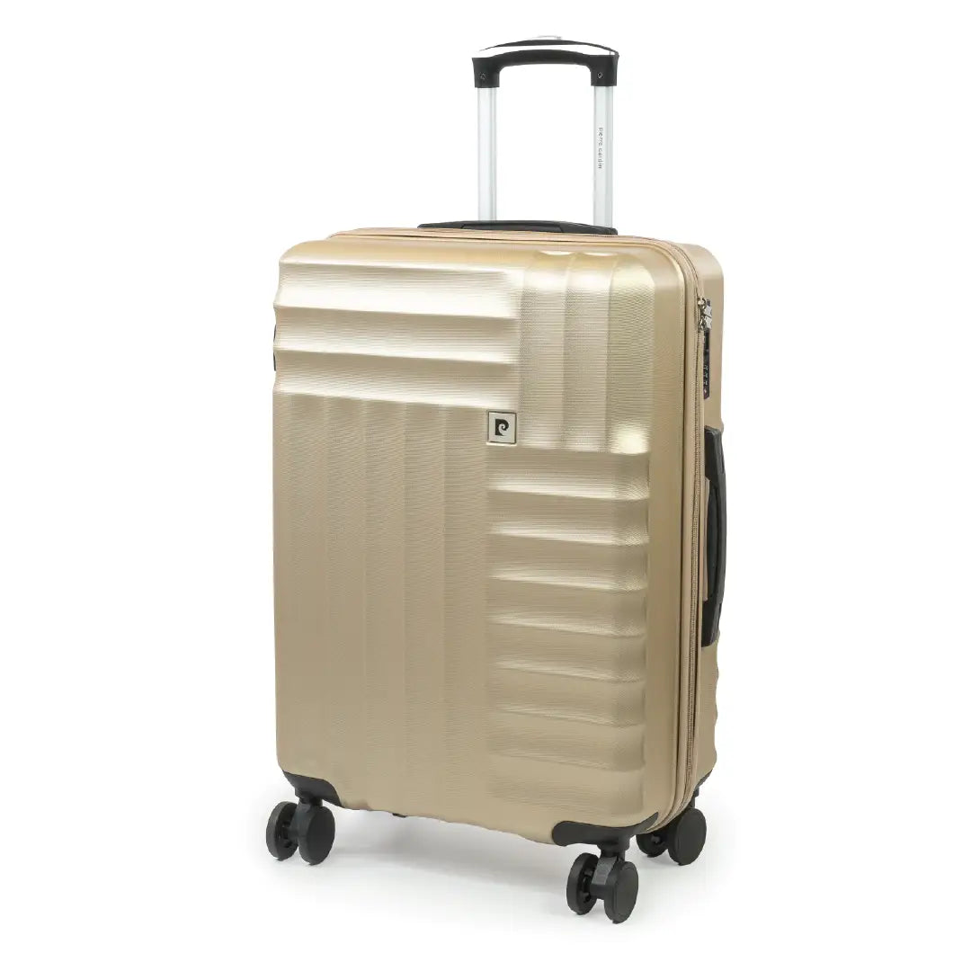 Pierre Cardin Soleil Large-Wheeled Hard Sided Family Suitcase TSA Luggage