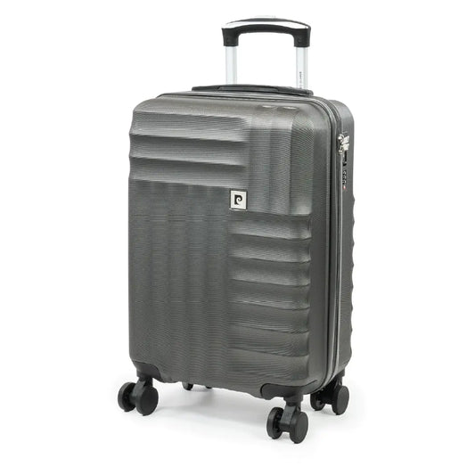 Pierre Cardin Soleil large hard sided suitcase with 8 spinner wheels and TSA lock