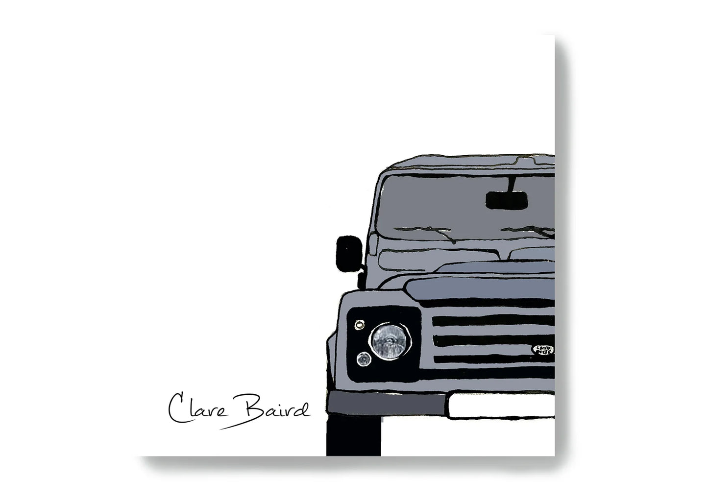 Clare Baird Land Rover Sticky Notes