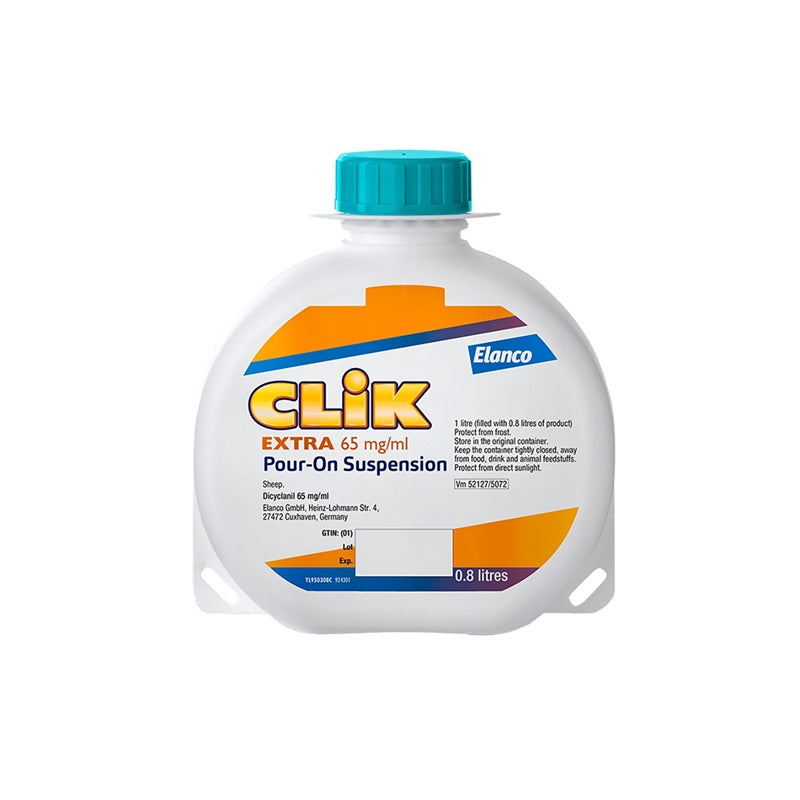 CLiK Extra 65 mg/ml Pour-On Suspension for Sheep