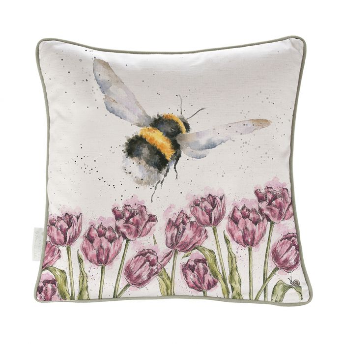 Wrendale Flight of the Bumblebee Bee Cushion