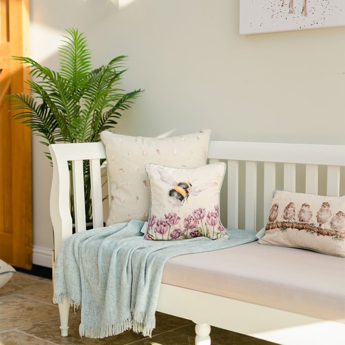 Wrendale Flight of the Bumblebee Bee Cushion