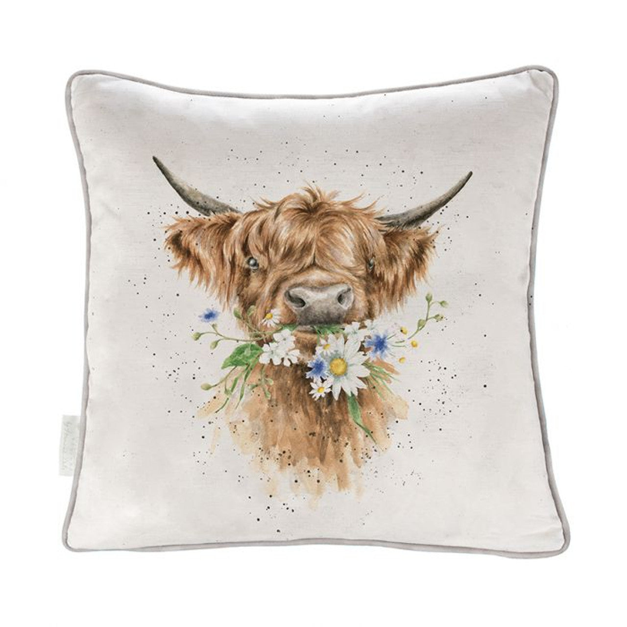 Wrendale Wrendale Daisy Coo Highland Cow Cushion
