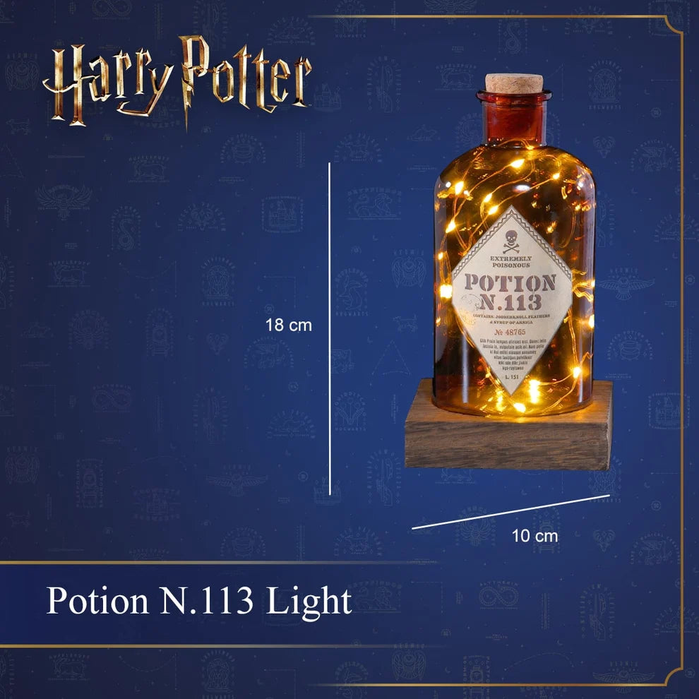 NOMA Harry Potter Potion No. 113 illuminated LED bottle decorative light