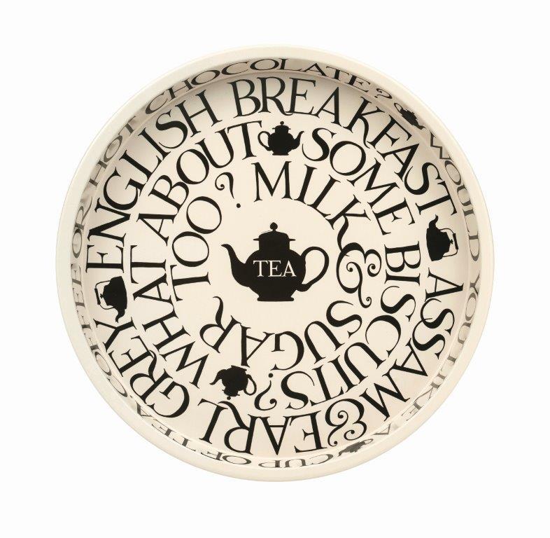 Emma Bridgewater Black Toast Deep Well Tray