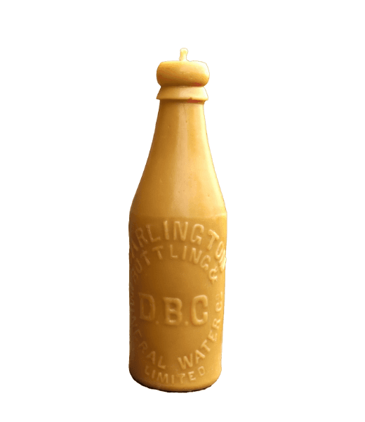 Askew Candles Darlington Bottling Company Beeswax Candle