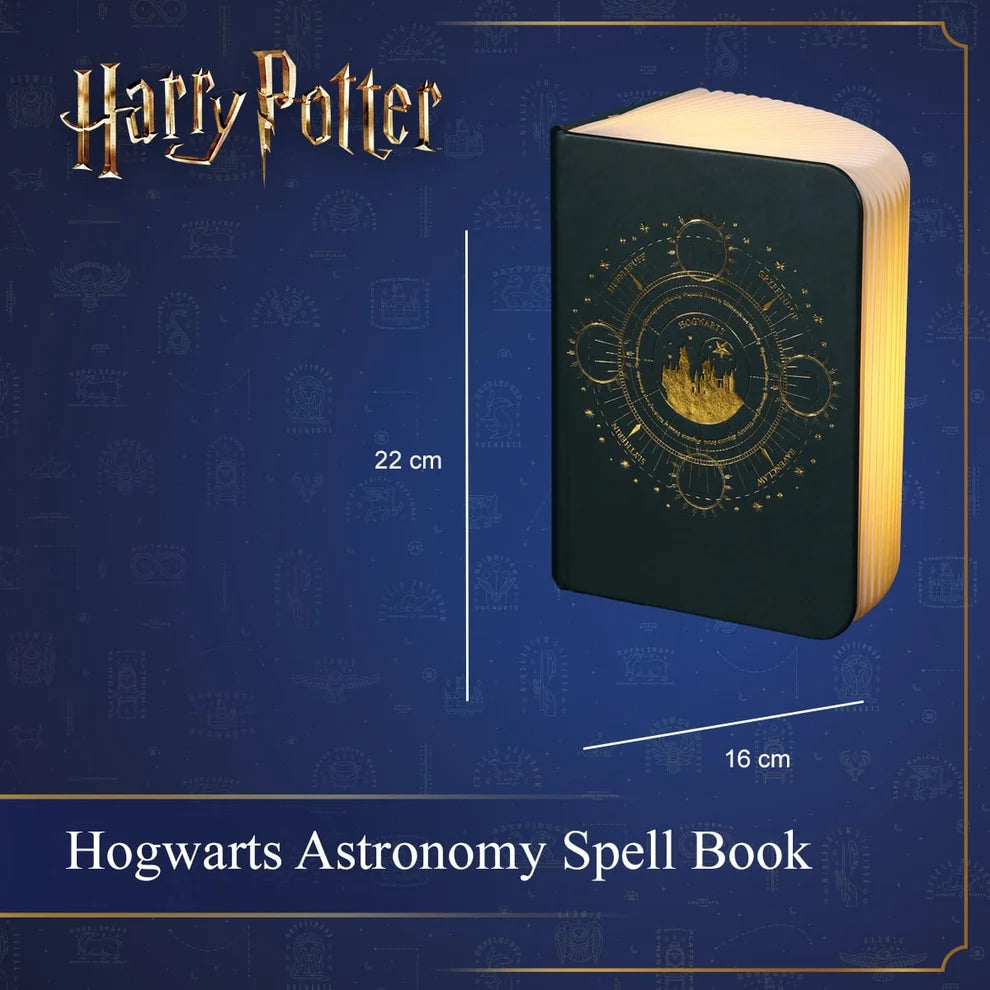 NOMA Harry Potter Hogwarts Astronomy spell book illuminated LED decorative table light