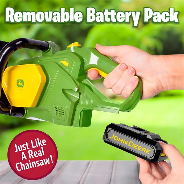 John Deere Kids John Deere Motorised Chainsaw