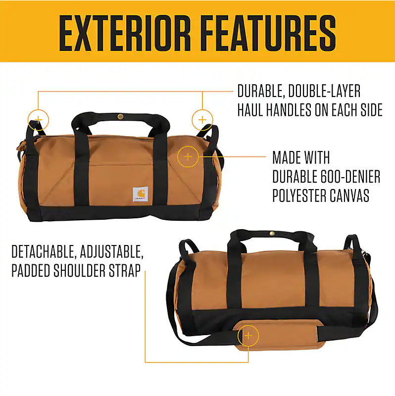 Carhartt 25L Classic Round Duffel Bag