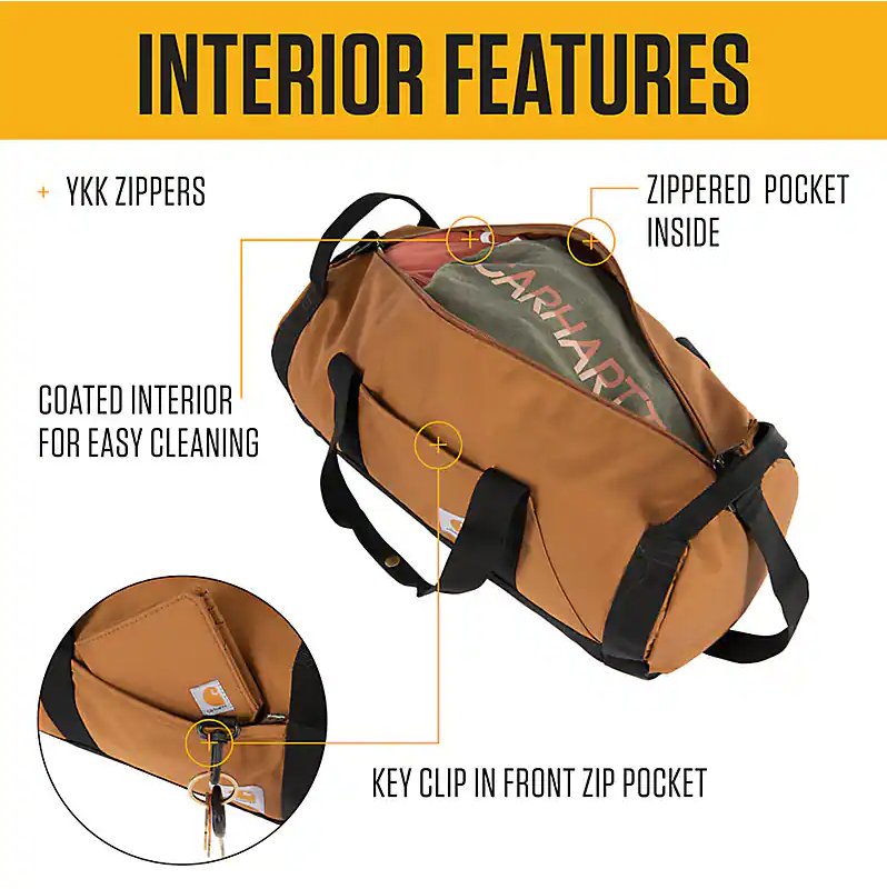 Carhartt 25L Classic Round Duffel Bag