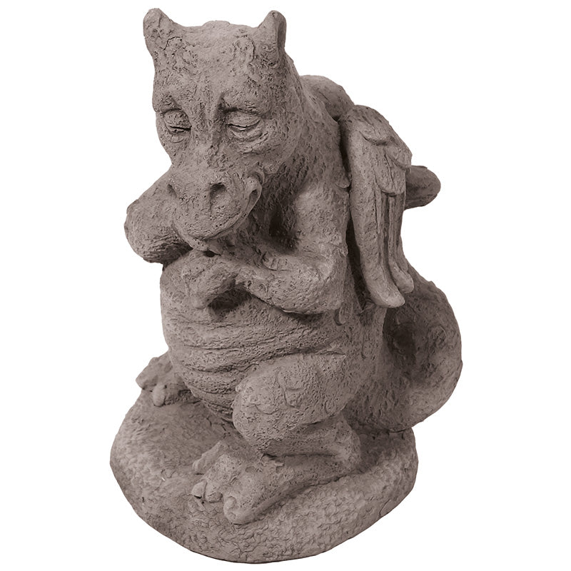 Willowstone Antique Grey Small Dragon DR05
