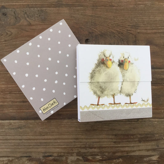 Alex Clark Duck Duo Magnetic Notepad