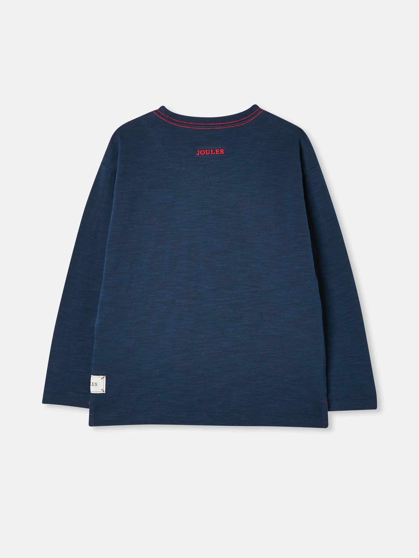 Joules Dylan Navy Long Sleeve Dinosaur T-Shirt