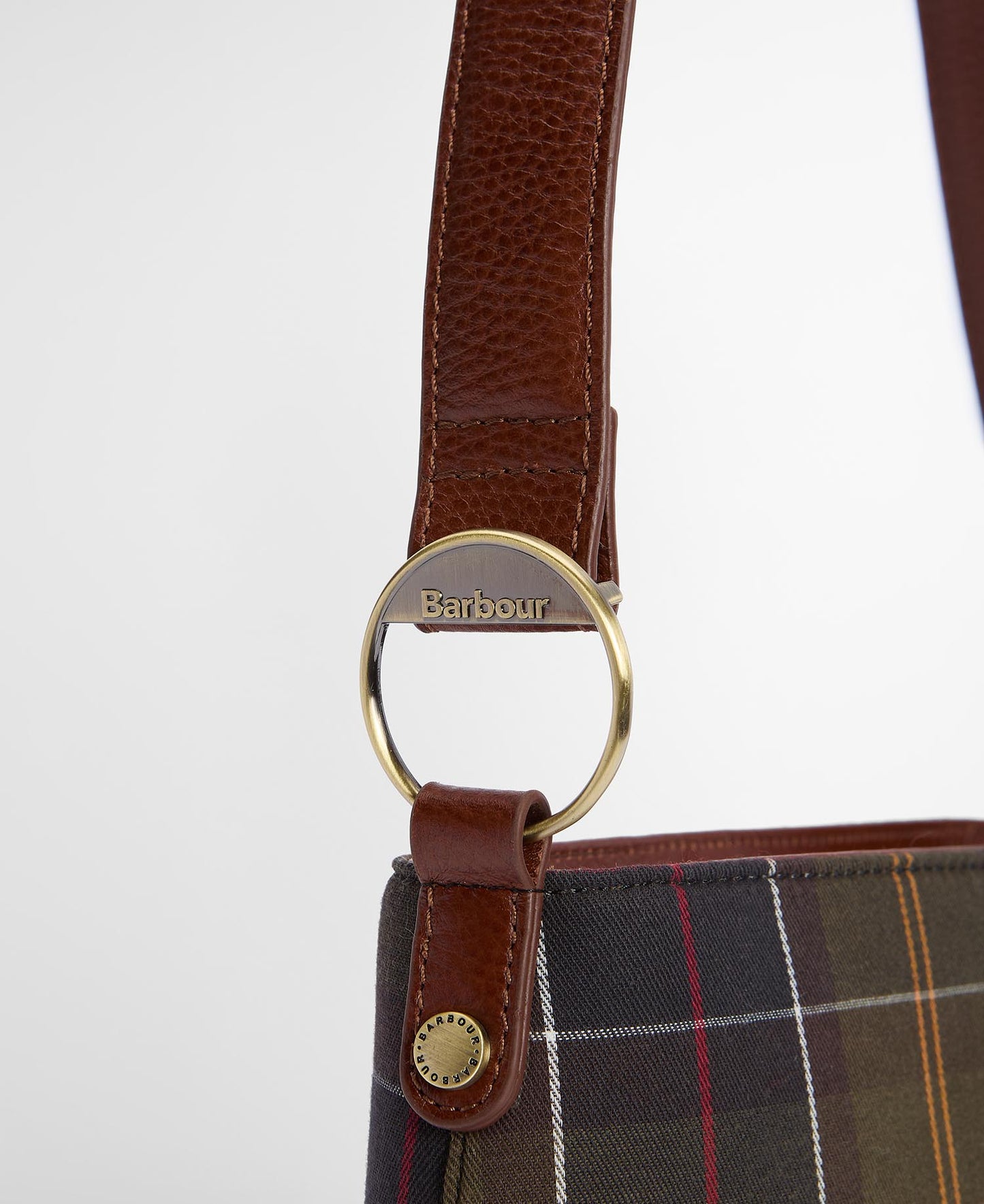 Barbour Cedar Tartan Bucket Bag