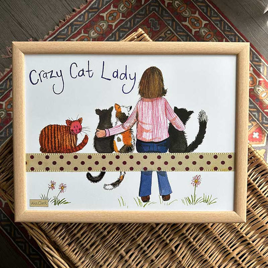 Alex Clark Cat Lady Lap Tray
