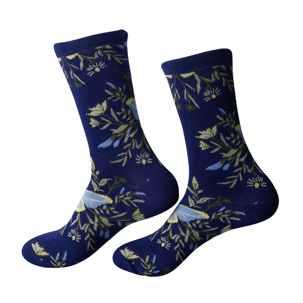 Eco Chic Eco-Friendly Butterflies Bamboo Socks