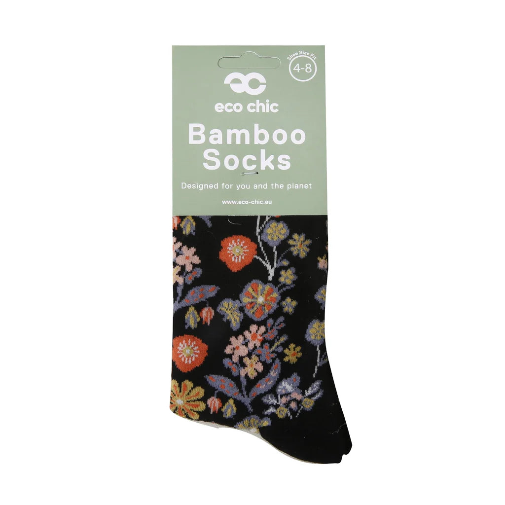 Eco Chic Eco-Friendly Ditsy Bamboo Socks