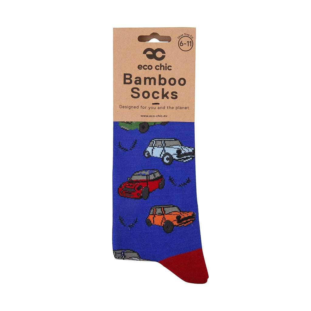 Eco Chic Eco-Friendly Mini Car Bamboo Socks