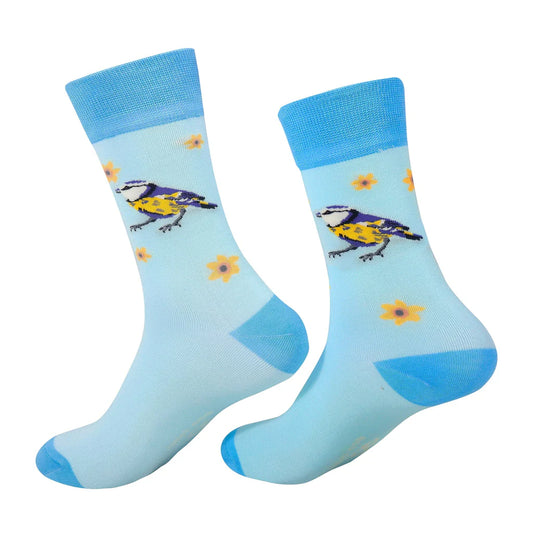 Eco Chic Eco-Friendly RSPB Birds Bamboo Socks