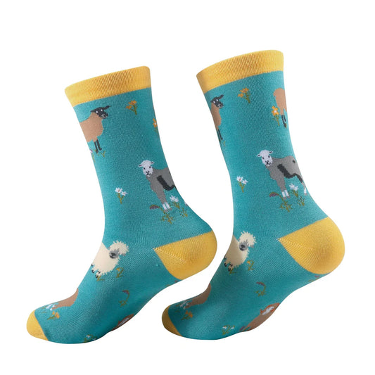 Eco Chic Eco-Friendly Socks Sheep Realism
