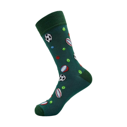 Eco Chic Eco-Friendly Bamboo Socks Sports Balls