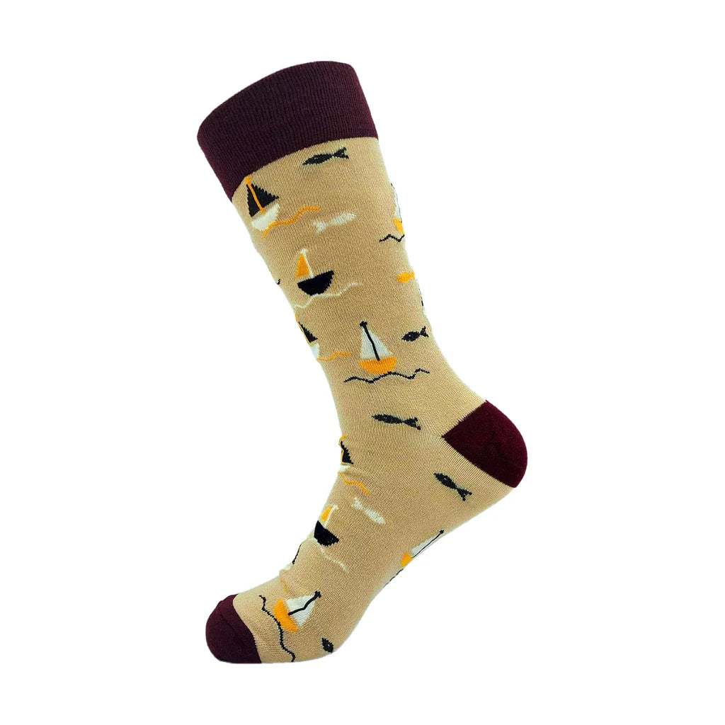 Eco Chic Eco-Friendly Yachts Bamboo Socks