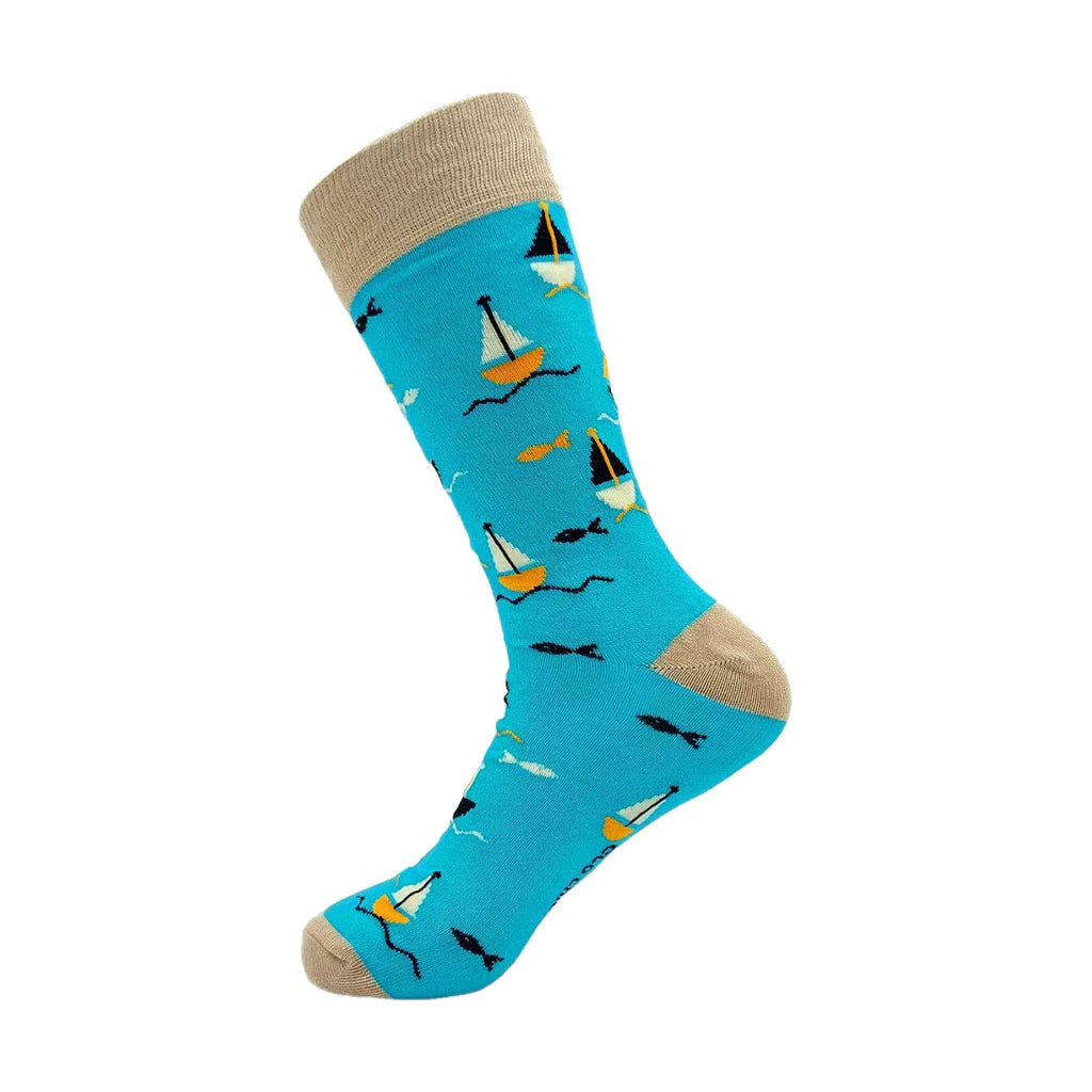 Eco Chic Eco-Friendly Yachts Bamboo Socks