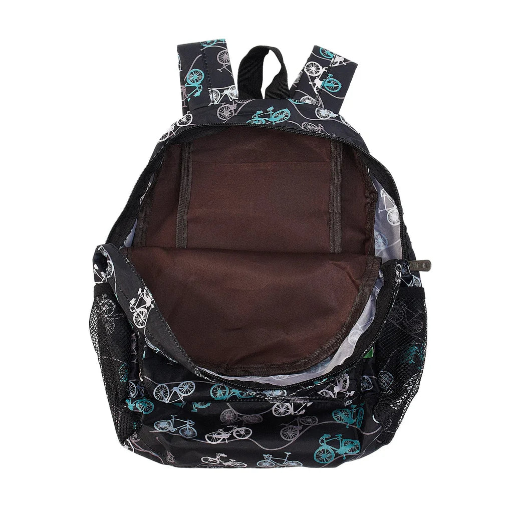 Eco Chic Lightweight Foldable Mini Backpack Bikes