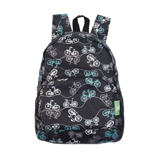 Eco Chic Lightweight Foldable Mini Backpack Bikes