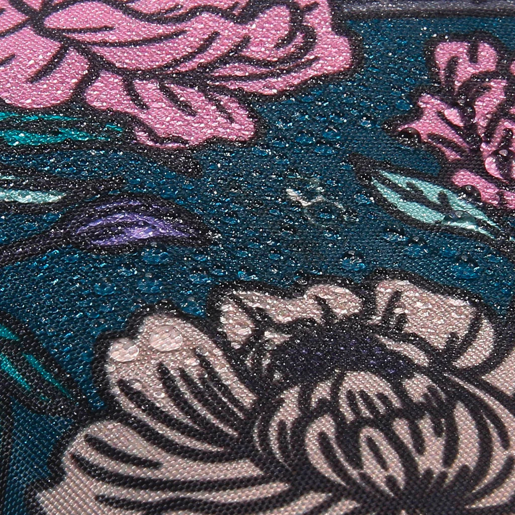 Eco Chic Lightweight Foldable Reusable Bold Floral Shopping Bag