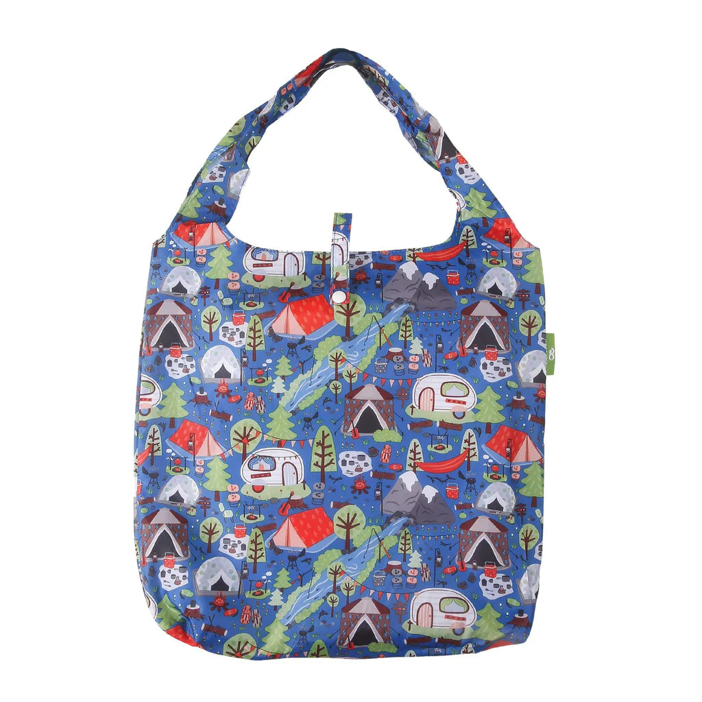 Eco Chic Lightweight Foldable Reusable Cosy Camping Shopping Bag