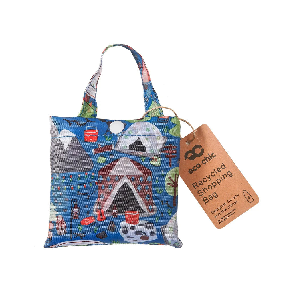 Eco Chic Lightweight Foldable Reusable Cosy Camping Shopping Bag