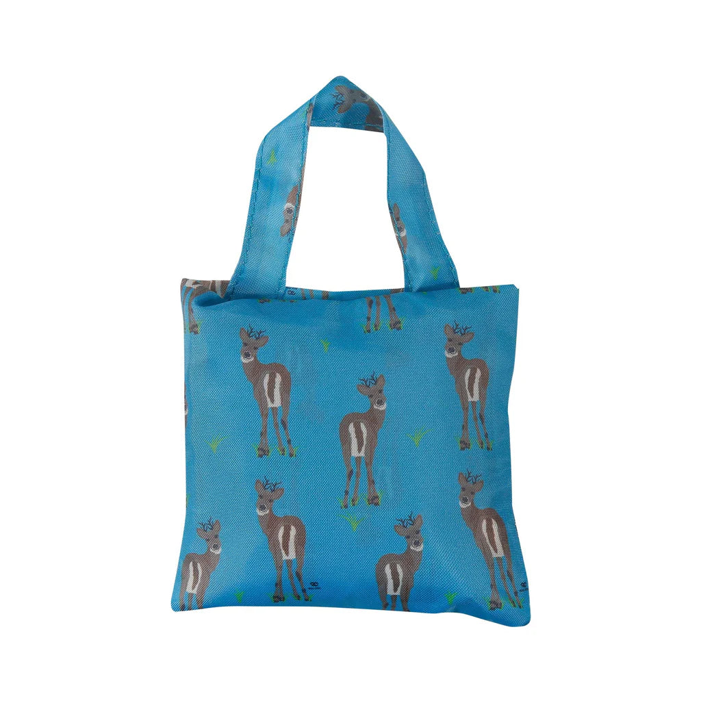 Eco Chic Lightweight Foldable Reusable Deer Shopping Bag