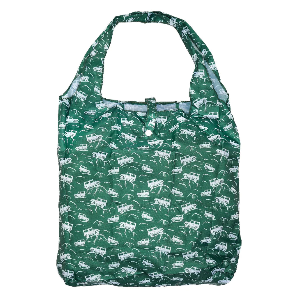 Eco Chic Lightweight Foldable Reusable Landrover Shopping Bag