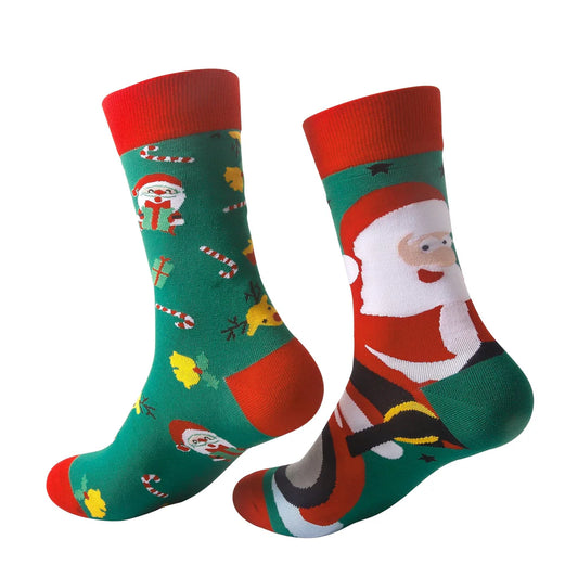 Eco Chic Eco-Friendly Candy Cane Bamboo Socks