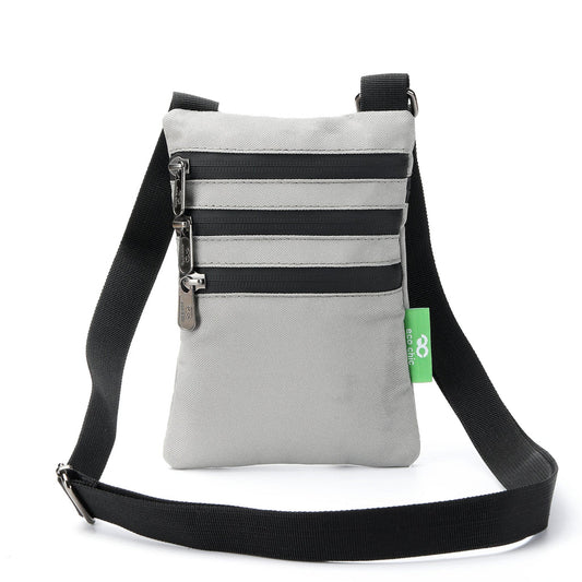 Eco Chic Recycled Canvas Crossbody Phone Bag