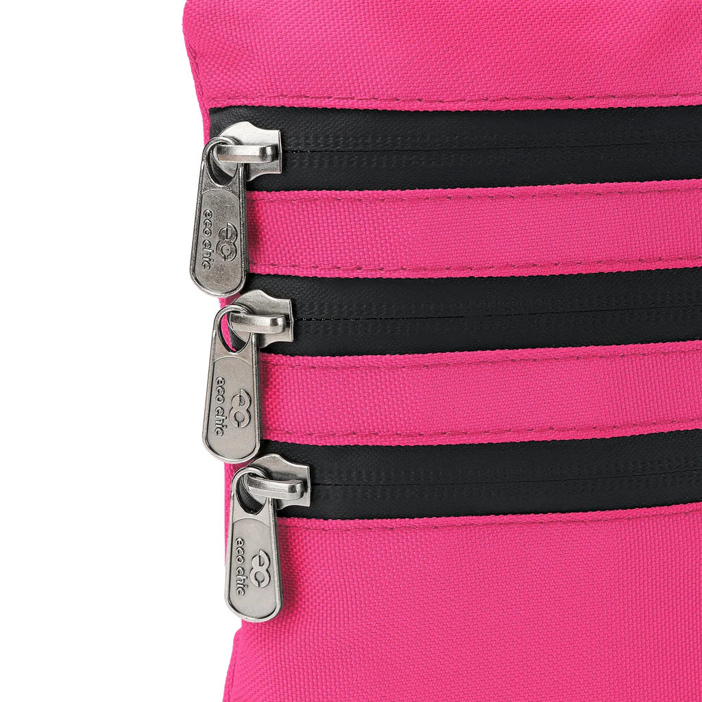 Eco Chic Recycled Canvas Crossbody Phone Bag