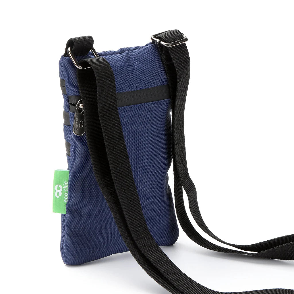 Eco Chic Recycled Canvas Crossbody Phone Bag