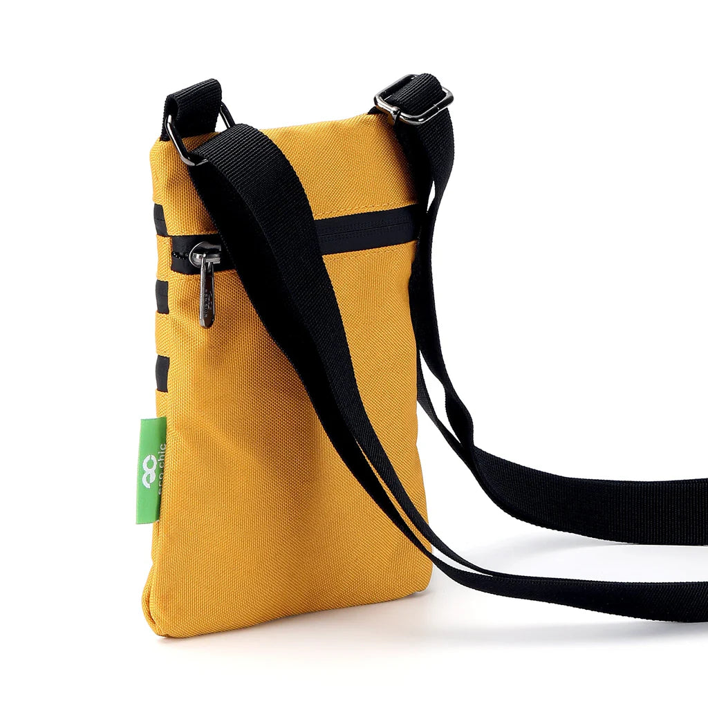 Eco Chic Recycled Canvas Crossbody Phone Bag