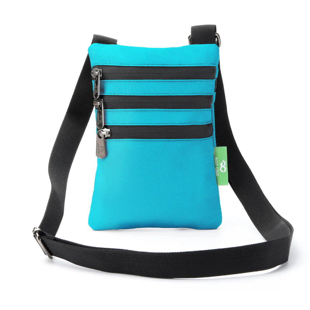 Eco Chic Recycled Canvas Crossbody Phone Bag