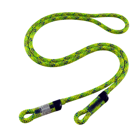 STEIN Work Positioning SCE 3m Lanyard 11mm - YELLOW - No Hardware EN354:2010