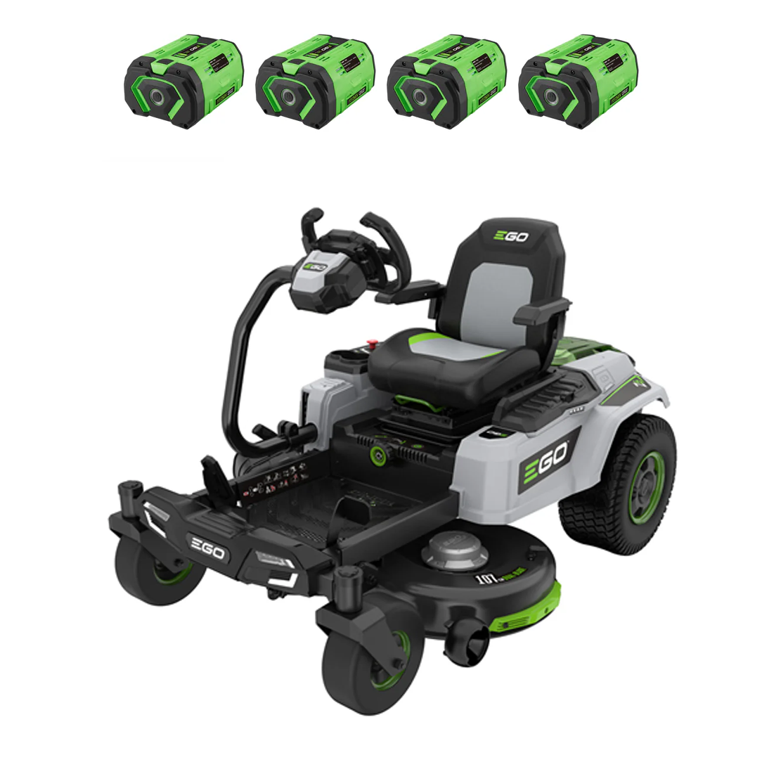 EGO ZT4201E-S Z6 Zero-Turn Mower with Steering Wheel