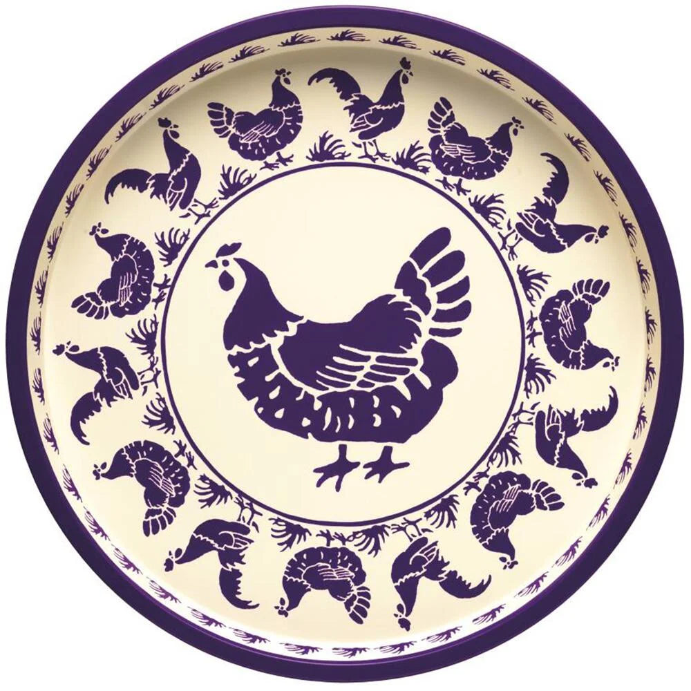 Emma Bridgewater Blue Hens Deep Well Tray