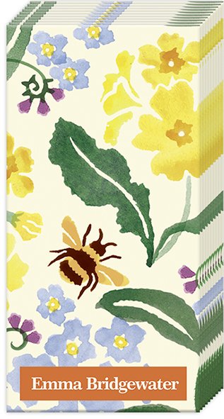 Emma Bridgewater Pocket Tissues Forget Me Not & Primrose