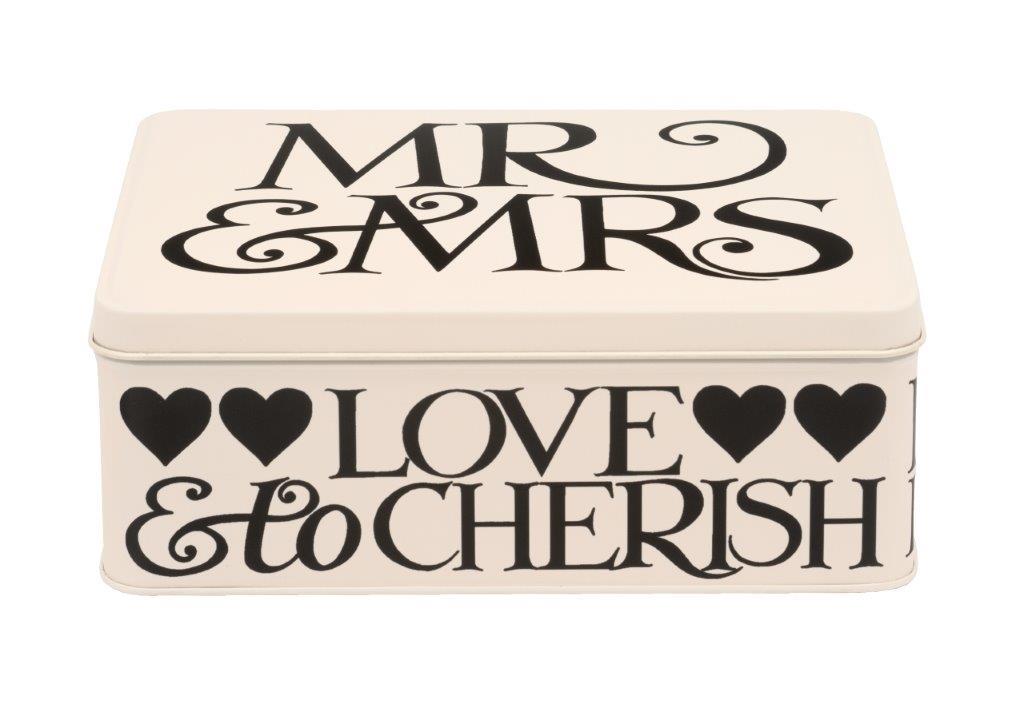 Emma Bridgewater Mr & Mrs Deep Rectangular Tin