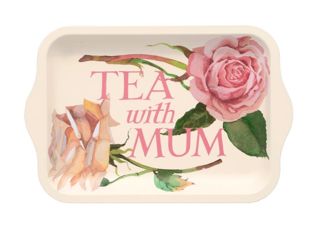 Emma Bridgewater Rose & Pink Toast Small Tin Tray