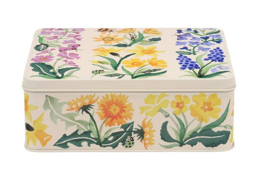 Emma Bridgewater Wild Flowers Deep Rectangular Tin