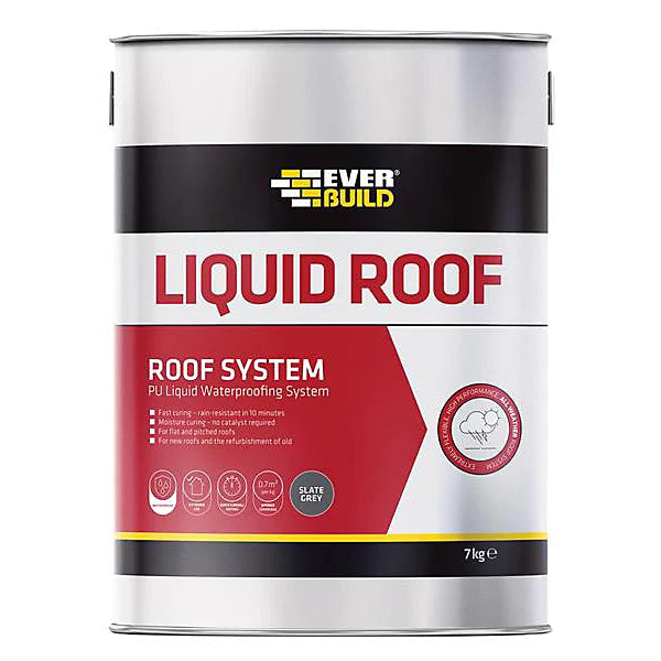 Everbuild Liquid Roof Slate Grey 7kg