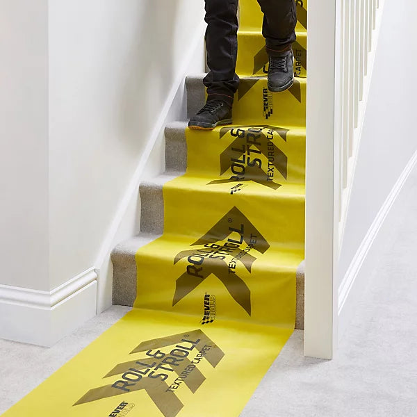 Everbuild Roll & Stroll Premium Carpet Protector 600mm x 25m 