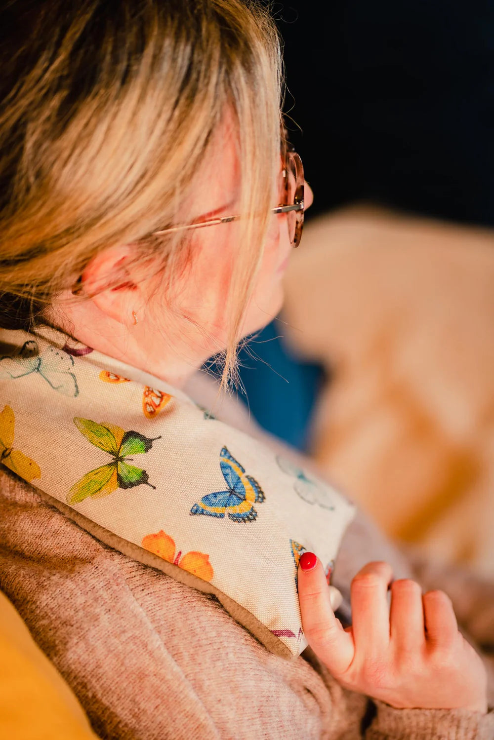 The Wheat Bag Company Exotic Butterfly Duo Wheat Bag